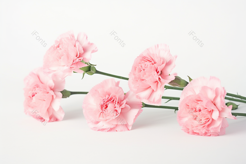 鲜艳艳丽美丽粉色康乃馨鲜花在桌面摄影背景,高清,摄影图,摄影图片,图片大全,摄影图免费下载